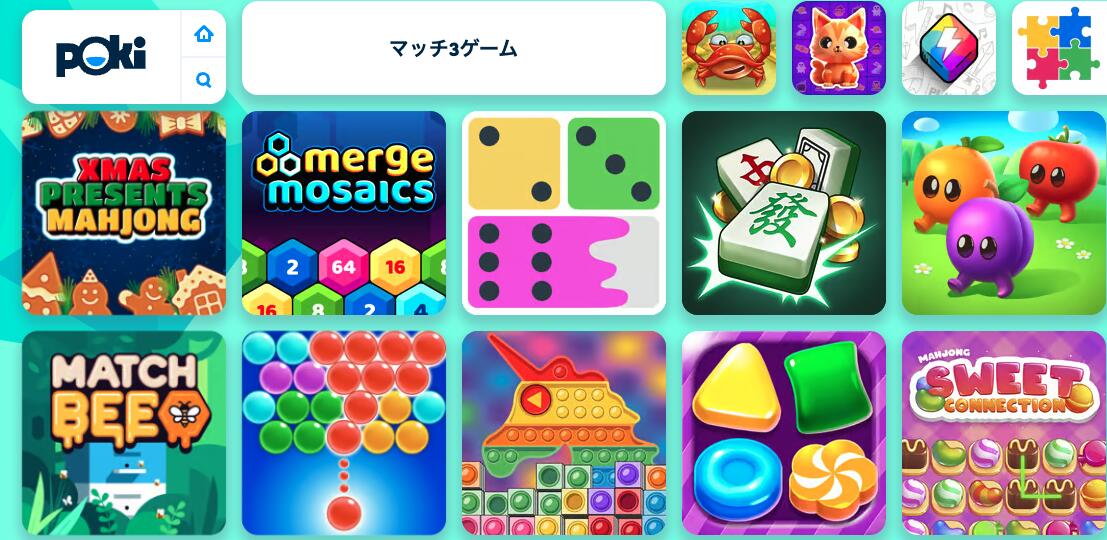 マッチ3はポキゲームで遊べる？パズル系スロット好き必見のゲームを紹介